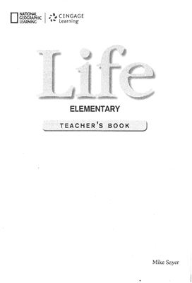 Life - Elementary - Teacher's book (Mike Sayer) By Dummet Paul, Hughes John.