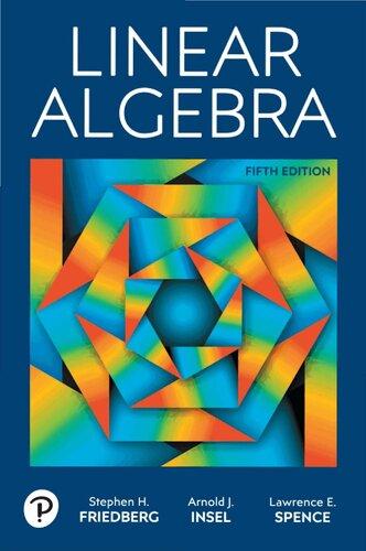 Linear Algebra 5Th Edition