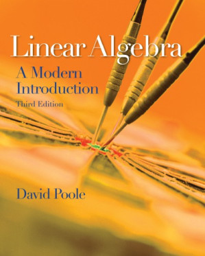 Linear Algebra: A Modern Introduction By David Poole - 9781414443027