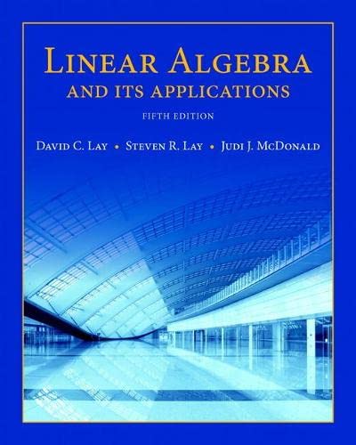 Linear Algebra and Its Applications - 5th Edition