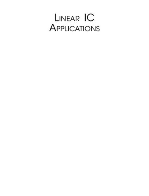 Linear IC Applications By S. Salivahanan; V. S. Kanchana Bhaaskaran