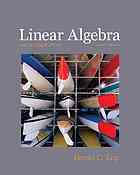 Linear algebra and its applications - David C Lay