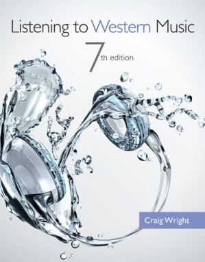 Listening to Western Music By Craig Wright - 9781133135081