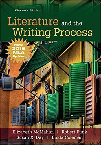 Literature And The Writing Process 11Th Edition