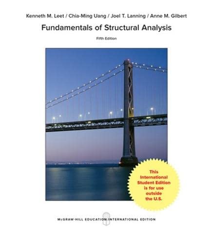 Loose Leaf for Fundamentals of Structural Analysis