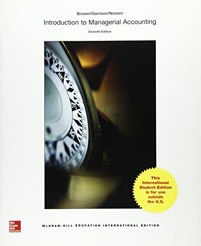 Loose-Leaf for Introduction to Managerial Accounting