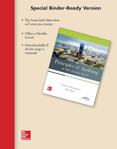 Loose-Leaf for Principles of Auditing & Other Assurance Services