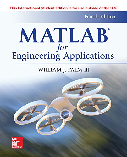 MATLAB for Engineering Applications 4th Edition