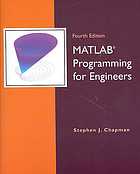 MATLAB programming for engineers By Stephen J Chapman