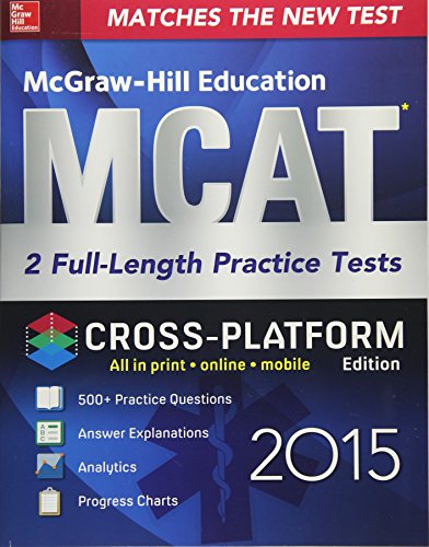MCAT: 2 full-length practice tests 2015