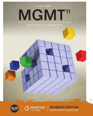 MGMT 11: Principles of Management By Chuck Williams