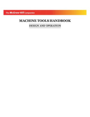 Machine Tools Handbook : Design And Operation By P.H. Joshi
