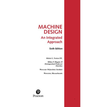 Machine design: an integrated approach - Robert L. Norton