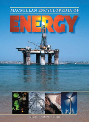 Macmillan Encyclopedia of Energy Vol.3 By Zumerchik