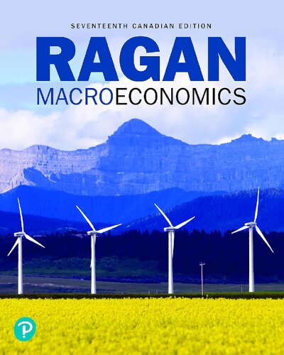 Macroeconomics, 17th Canadian edition - Christopher T.S. Ragan
