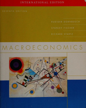 Macroeconomics By Dornbusch, Rudiger