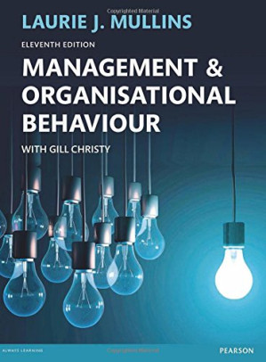 Management & Organisational Behaviour - Laurie Mullins