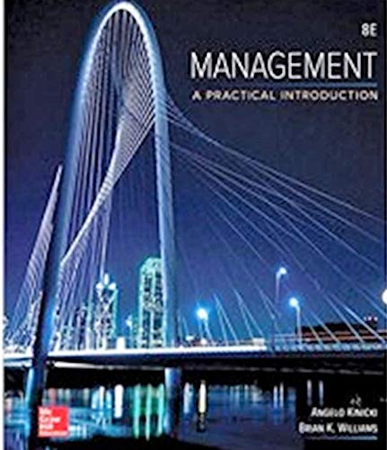 Management A Practical Introduction 8th Edition (Spiral Bound) - 9781259898914