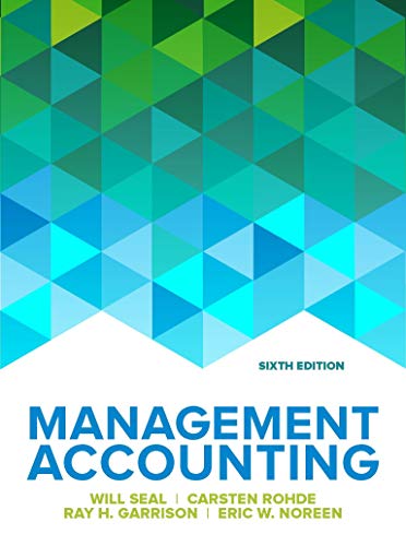 Management Accounting - 9780077185534
