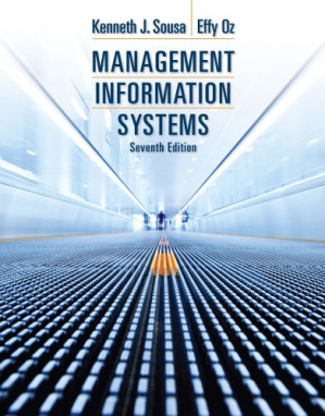 Management Information Systems By Kenneth Sousa, Effy Oz - 9781285750224