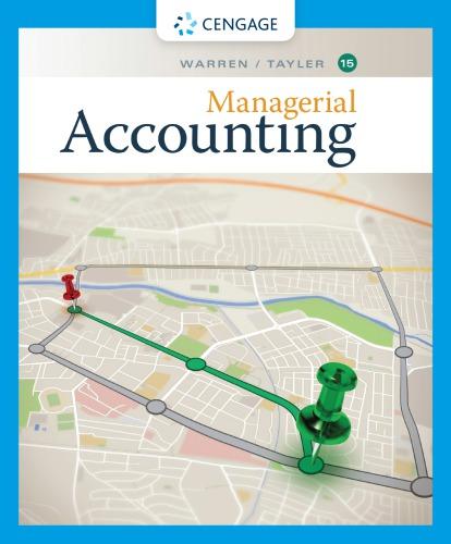 Managerial Accounting 15Th Edition