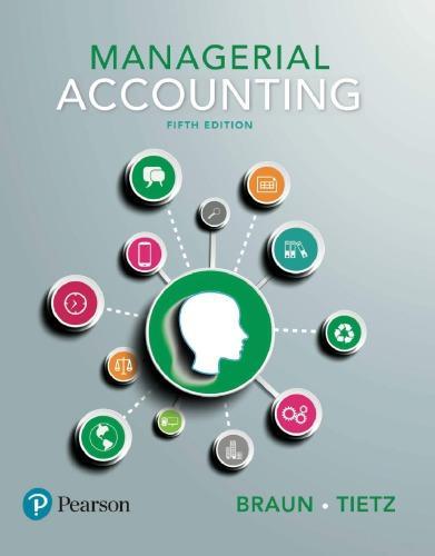 Managerial Accounting 5Th Edition