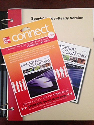 Managerial Accounting - 9780078110917