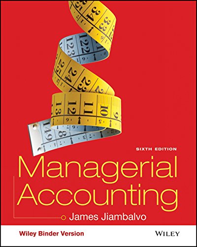 Managerial Accounting - 9781119158011