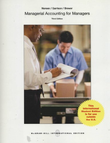 Managerial Accounting for Managers - 9781259060731