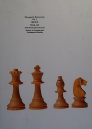 Managerial Economics Vol 1 & 2
