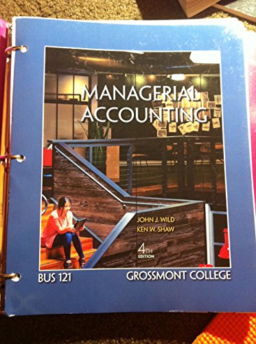 Managerial accounting - 9780078025686