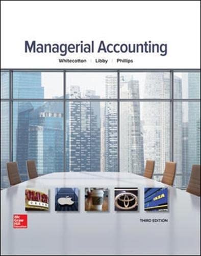 Managerial accounting - 9781259254987