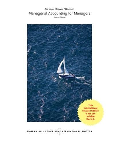 Managerial accounting for managers - 9781260084122