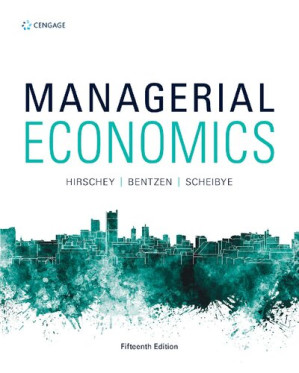 Managerial economics By Eric Bentzen; Mark Hirschey; Carsten Scheibye