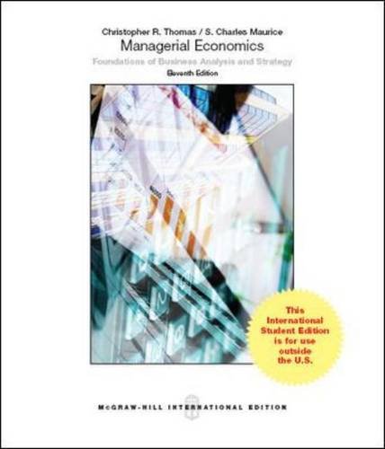 Managerial economics: foundations of business analysis and strategy - 9781259071515