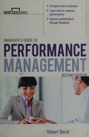Manager's guide to Performance management