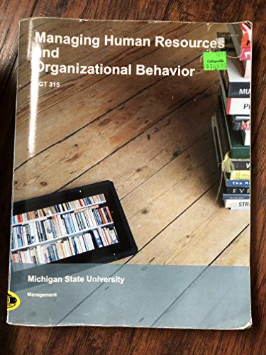 Managing Human Resources and Organizational Behavior