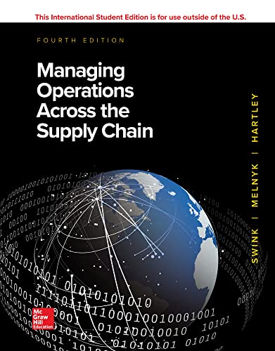 Managing Operations Across the Supply Chain - 9781260547634