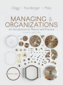 Managing and Organizations: An Introduction to Theory and Practice - 9781473943797