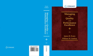 Managing for Quality and Performance Excellence By James R. Evans, William M. Lindsay
