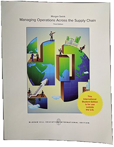 Managing operations across the supply chain - 9781259254918
