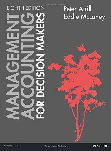 Mangement Accounting For Decision Makers 8Th Edition