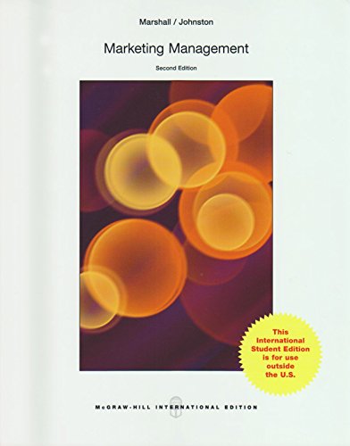 Marketing by Greg W. Marshall & Mark W. Johnston