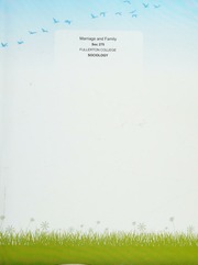 Marriage and Family by Cherlin