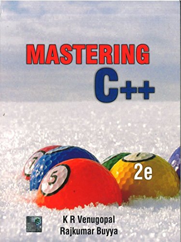Mastering C++ by Venugopal