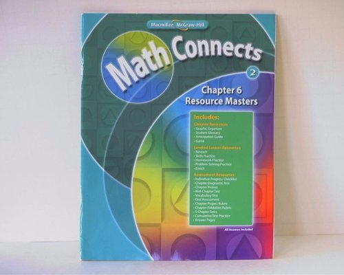 Math Connects Level 2, Chapter 6 Resource Masters ISBN 0021072272 9780021072279 2009