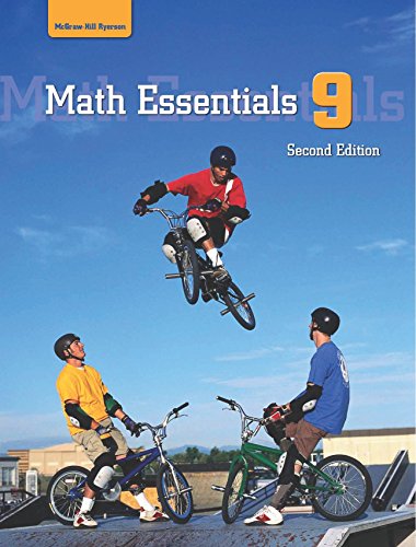Math Essentials 9 2nd Edition by Steve Etienne; Jodi Clarke; Liisa Suurtamm