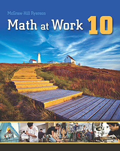 Math at Work 10 Exercise and H Omework Book