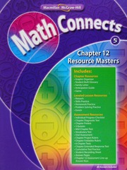 Math connects. Grade 5 - 9780021077489