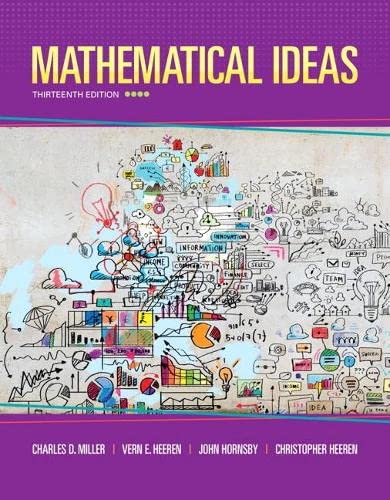 Mathematical Ideas - 13th Edition